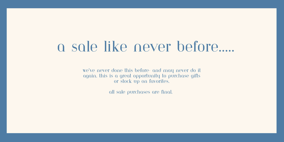 good bye summer sale_m donohue collection